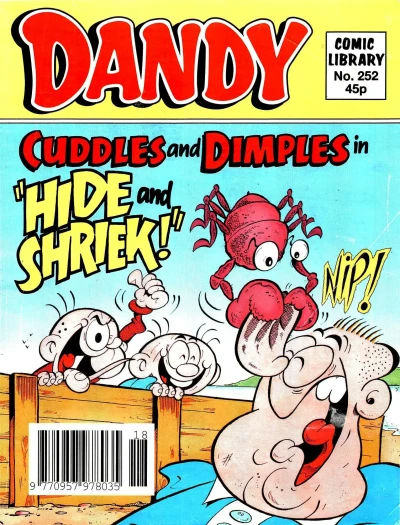 Cover of Cuddles and Dimples in "Hide and Shriek!"