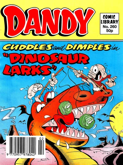 Cover of Cuddles and Dimples in Dinosaur Larks