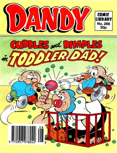 Cover of Cuddles and Dimples in Toddler Dad!
