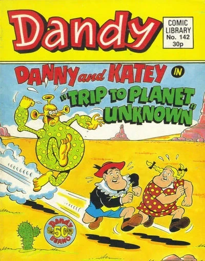 Cover of Danny and Katey in "Trip to Planet Unknown"