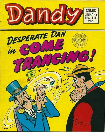 Cover of Desperate Dan in Come Trancing!