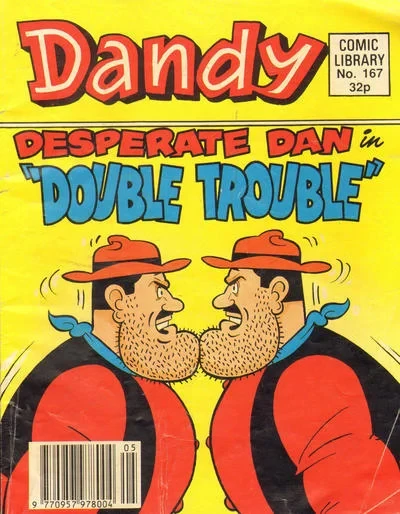 Cover of Desperate Dan in "Double Trouble"