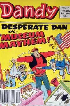 Desperate Dan in "Museum Mayhem!"