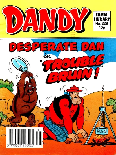 Cover of Desperate Dan in Trouble Bruin!