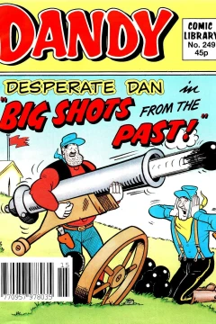 Desperate Dan in "Big Shots from the Past!"
