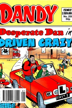 Desperate Dan in Driven Crazy