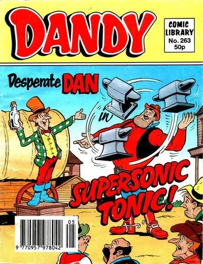 Cover of Desperate Dan in Supersonic Tonic!