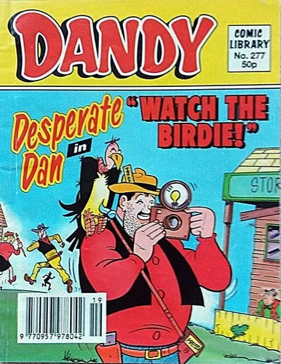 Cover of Desperate Dan in "Watch the Birdie"