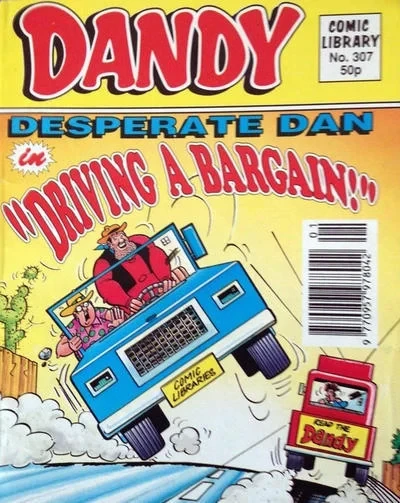 Cover of Desperate Dan in Driving a Bargain