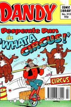 Desperate Dan in What A Circus!