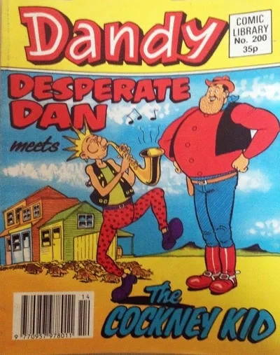 Cover of Desperate Dan Meets the Cockney Kid