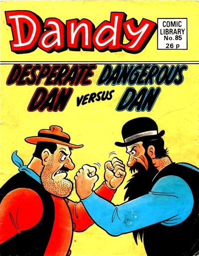 Cover of Desperate Dan versus Dangerous Dan