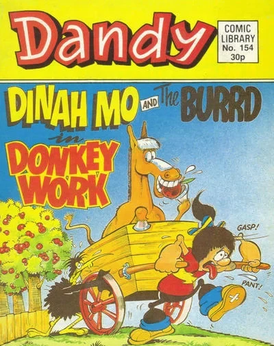 Cover of Dinah Mo and the Burrd in Donkey Work