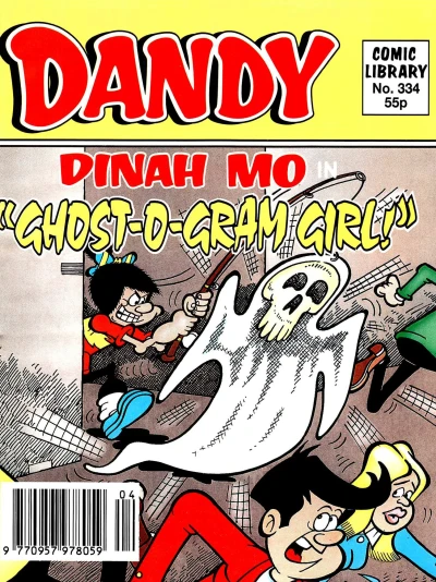 Cover of Dinah Mo in Ghost-o-gram Girl!