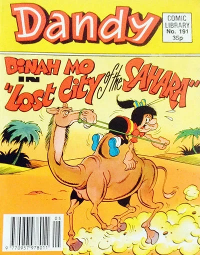 Cover of Dinah Mo in "Lost City of the Sahara"