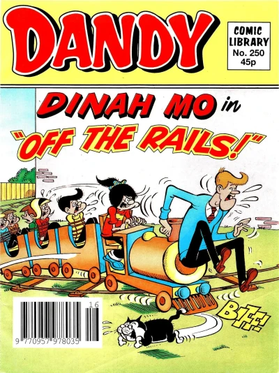 Cover of Dinah Mo in "Off the Rails!"