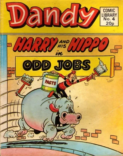 Cover of Harry and His Hippo in Odd Jobs
