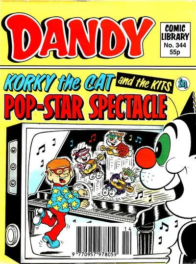 Cover of Korky the Cat and the Kits in Pop-Star Spectacle
