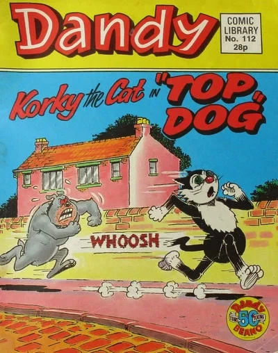 Cover of Korky the Cat in "Top Dog"