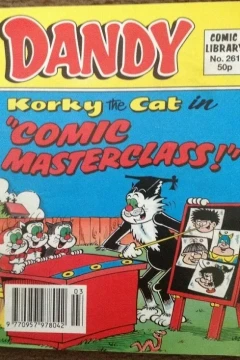Korky the Cat in "Comic Masterclass"
