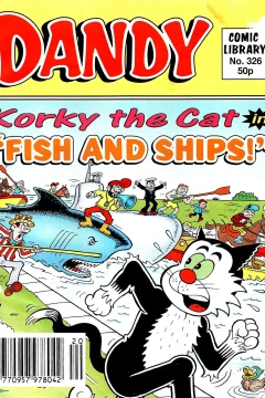 Korky the Cat in Fish and Ships!