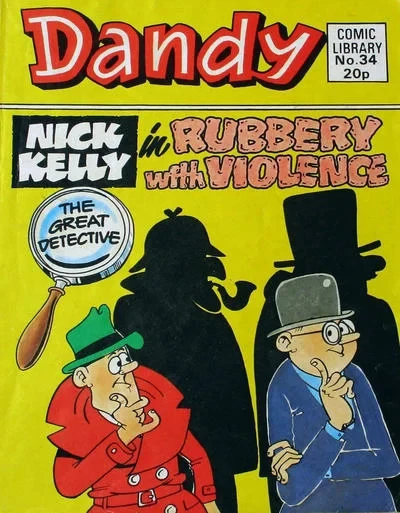 Cover of Nick Kelly in Rubbery with Violence