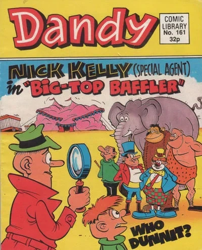 Cover of Nick Kelly (Special Agent) in "Big-Top Baffler"