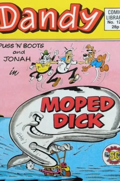 Puss 'n' Boots and Jonah in Moped Dick
