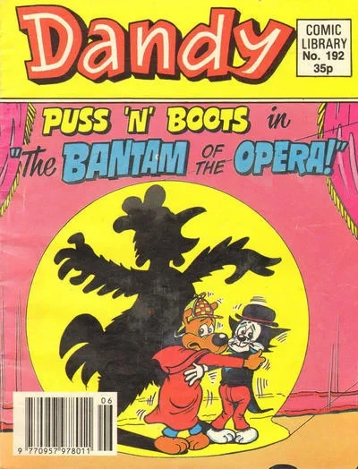 Cover of Puss 'N' Boots in "The Bantam of the Opera!"
