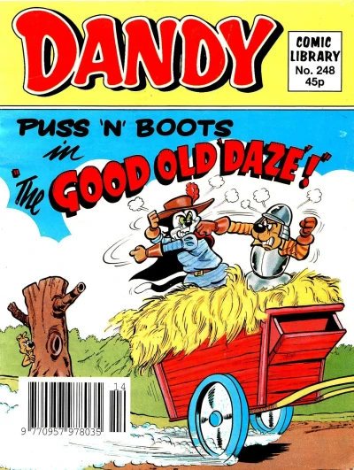 Cover of Puss 'N' Boots in "The Goold Old 'Daze'!"