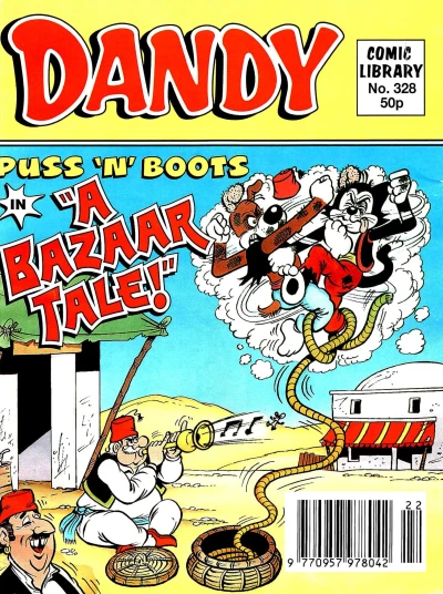 Cover of Puss 'n' Boots in A Bazaar Tale!