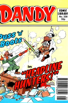 Puss 'n' Boots in Headline Hunters!