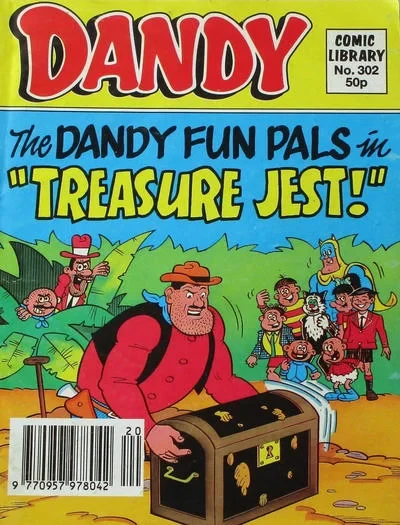 Cover of The Dandy Fun Pals in "Treasure Jest!"