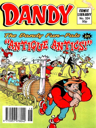 Cover of The Dandy Fun-Pals in Antique Antics!