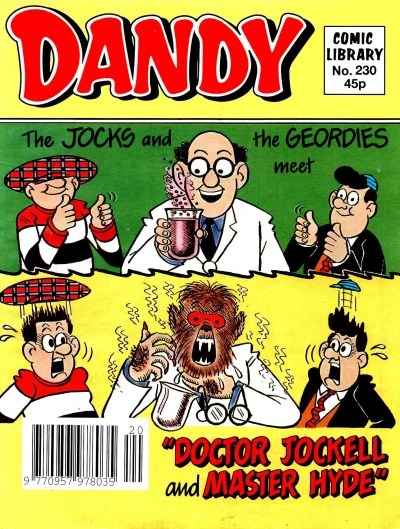 Cover of The Jocks and the Geordies Meet Doctor Hockell and Master Hyde