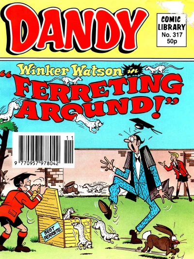 Cover of Winker Watson in Ferreting Around!