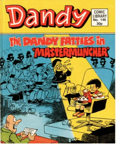 Cover of The Dandy Fatties in "Mastermuncher"