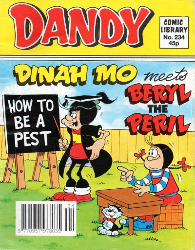 Cover of Dinah Mo Meets Beryl the Peril