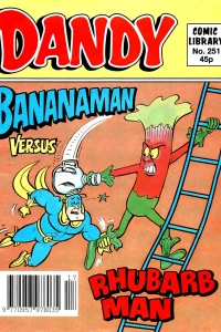 Bananaman Versus Rhubarb Man