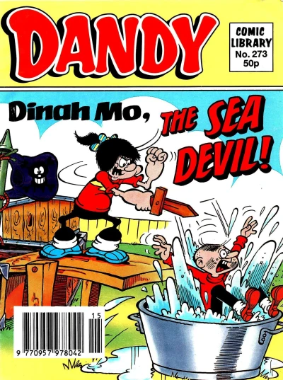 Cover of Dinah Mo, The Sea Devil!
