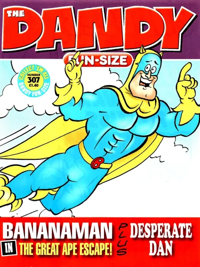 Cover of Bananaman in The Great Ape Escape!
