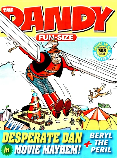 Cover of Desperate Dan in Movie Mayhem!