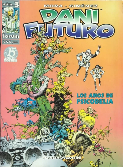 Cover of Los Amos de Psicodelia