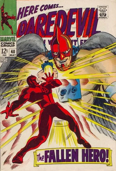 Cover of The Fallen Hero!