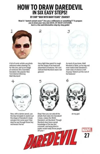 Cover of Chip Zdarsky How-To-Draw Variant
