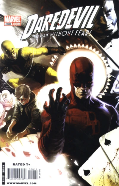 Cover of The Return Of The King, Conclusion; Dark Reign: The List Preview; 3 Jacks; Pinup Gallery; Daredevil #191