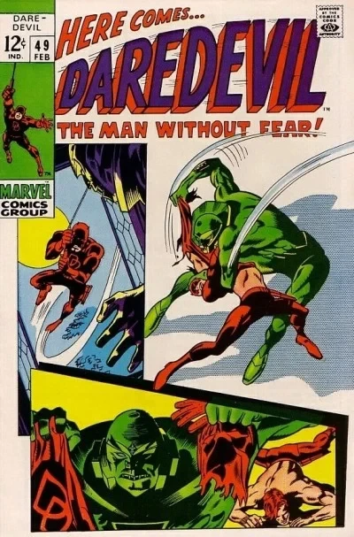 Cover of Daredevil Drops Out