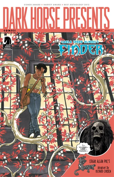 Cover of Finder: Third World; City of Roses; The Girl with the Keyhole Eyes; The Deep Sea; EA Poe's The Sleeper; The Sacrifice; Concrete Park; UXB; Mr. Monster