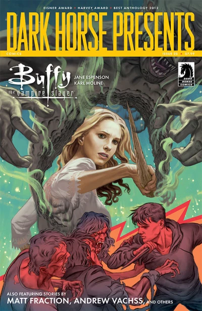 Cover of Buffy the Vampire Slayer; The Time Ben Fell in Love; Underground; Brain Boy; Trekker; King's Road; City of Roses; Nexus; The Chapel Chronicles; Bloodhound; Blackout