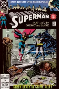 Dark Knight Over Metropolis Part 1: Green Death in Crime Alley